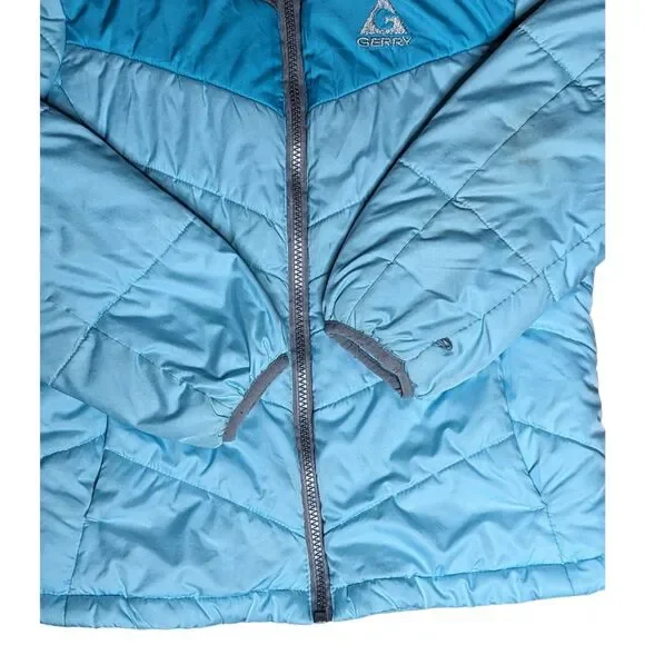 Gerry Blue Puffer Jacket Size Kids Medium - Picture 4 of 8